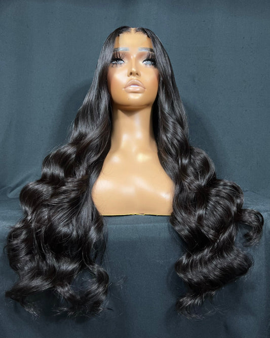 WIG 11, 2X6 CLOSURE, HD LACE, 22-INCH, BODY WAVE, MEDIUM CAP, LAST 2-3 YEARS, READY TO SHIP WIG