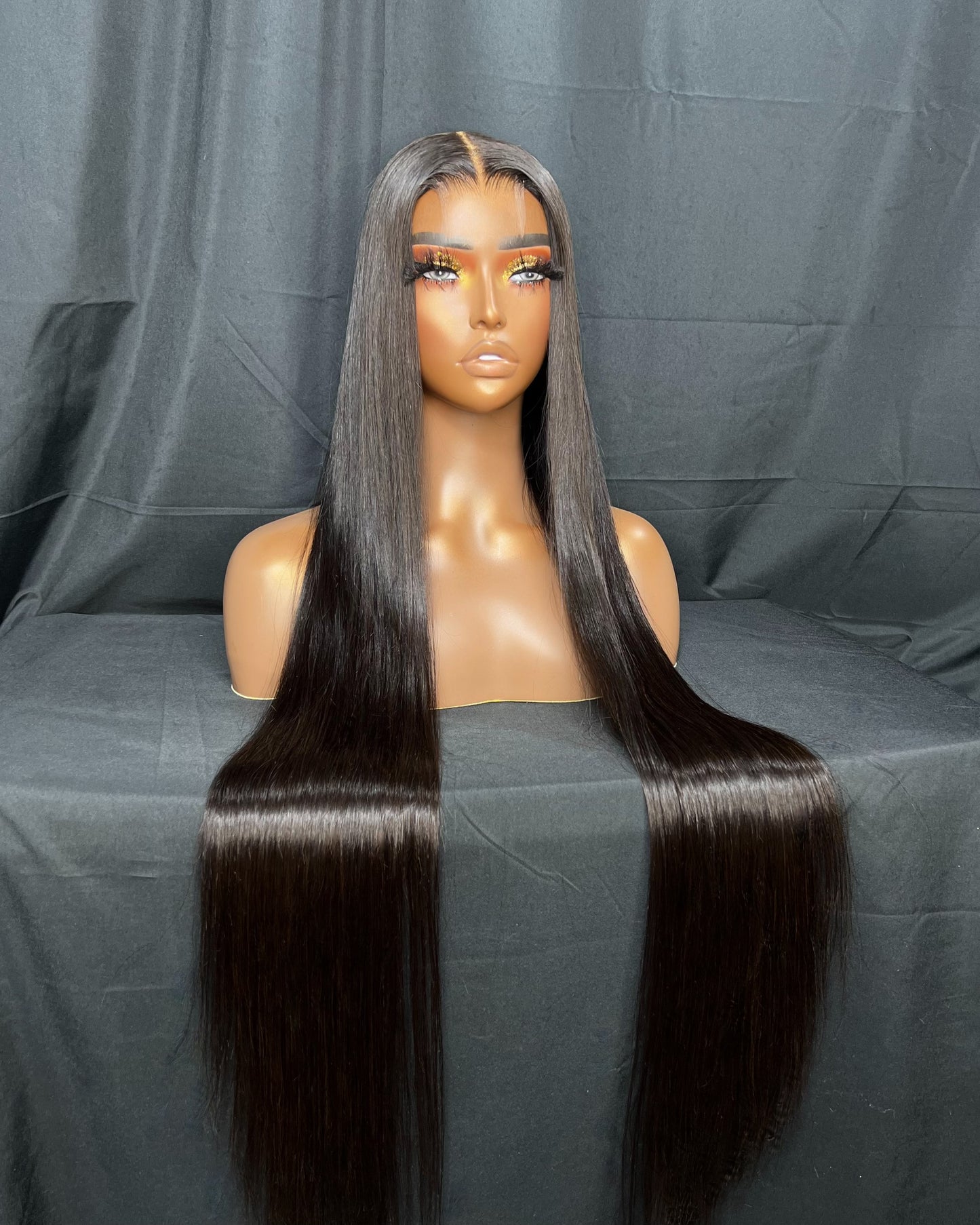 “GLORIA” 2x6 CLOSURE, HD LACE, 30-INCH, STRAIGHT, GLUE-LESS READY TO WEAR WIG