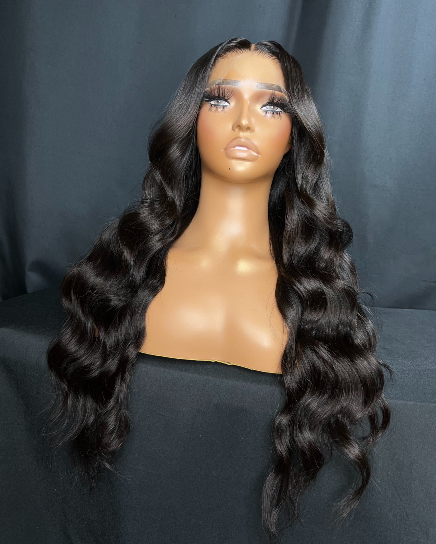 “CHANEL” 5x5 CLOSURE, HD LACE, BODY WAVE, 20-INCH, LAST 3 YEAR PLUS, READY TO SHIP WIG