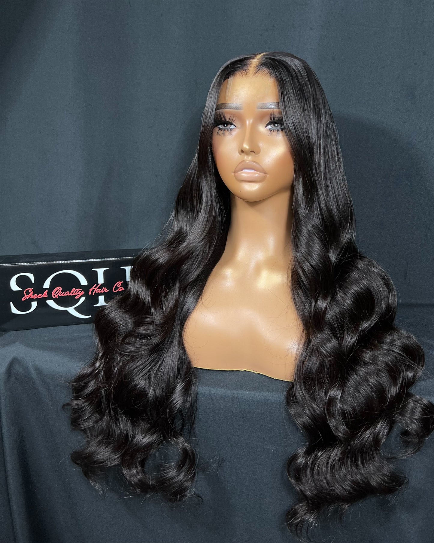 WIG 11, 2X6 CLOSURE, HD LACE, 22-INCH, BODY WAVE, MEDIUM CAP, READY TO SHIP WIG