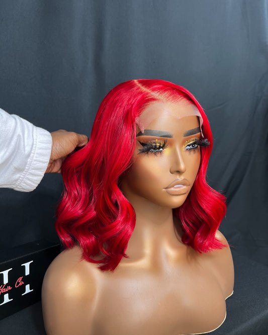 “HART” (Ready to Ship Wig) PRE-MADE, 5x5 CLOSURE, TRANSPARENT LACE, 12-INCH, STRAIGHT, READY TO WEAR WIG