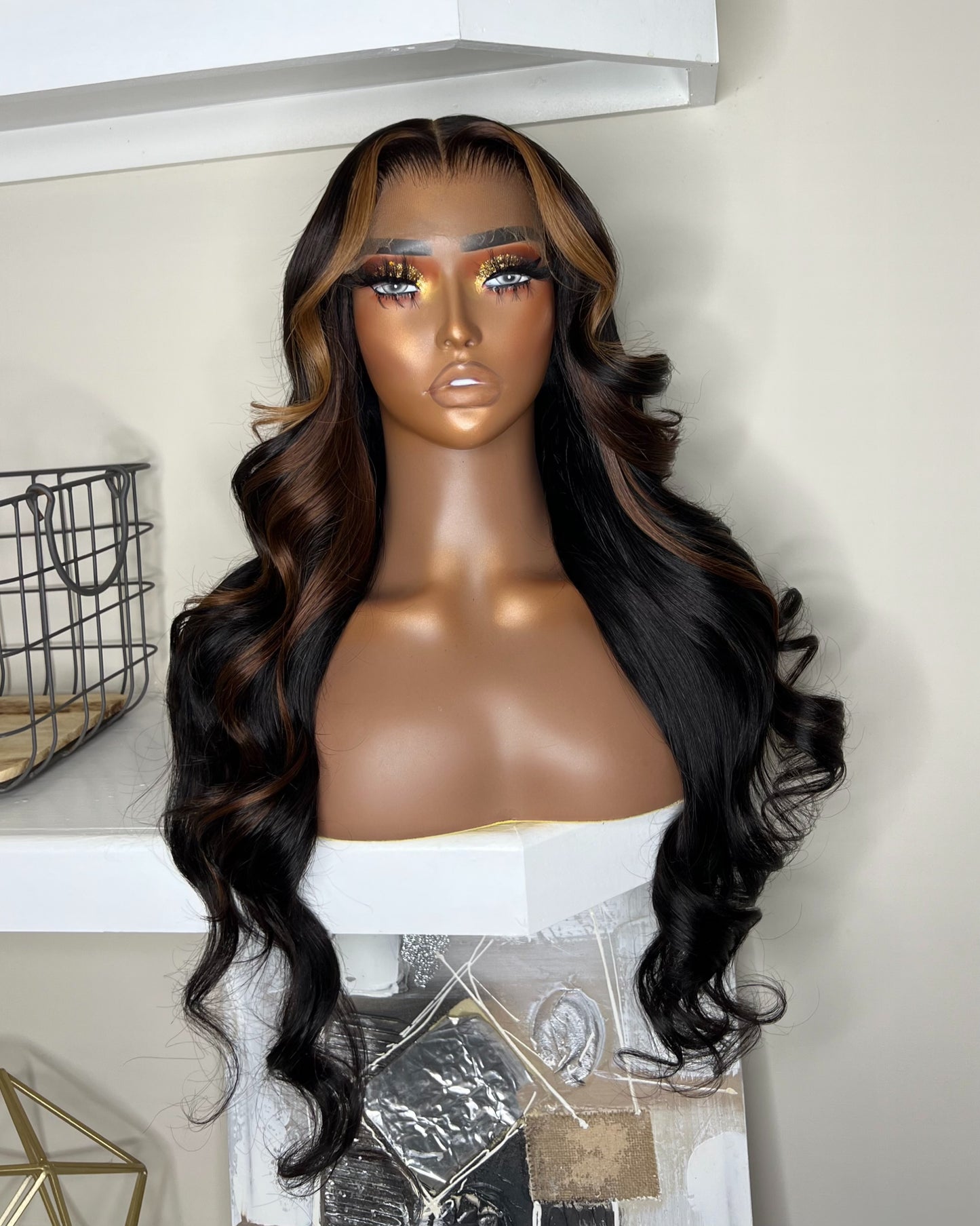 WIG 1, 5X5 CLOSURE WIG, 22-INCH, BODY WAVE WIG