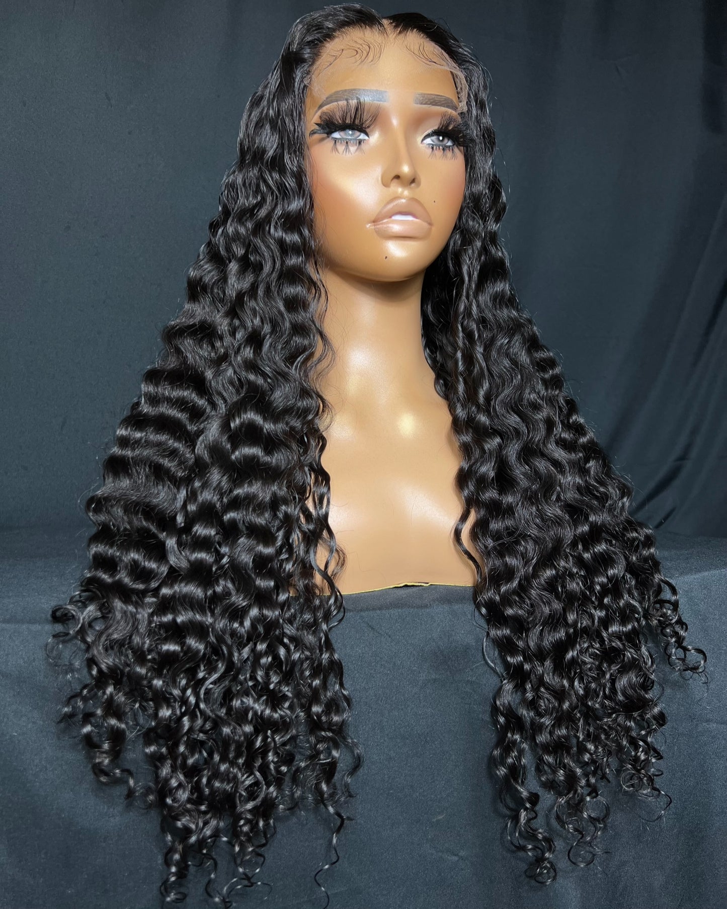 “ARIA” (Ready to Ship Wig) 5X5 CLOSURE, HD LACE, 24-INCH, CURLY, READY TO WEAR WIG