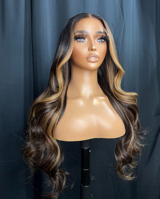 “KARMIN” 5x5 HD LACE CLOSURE, 22 INCH, STRAIGHT, READY TO WEAR WIG