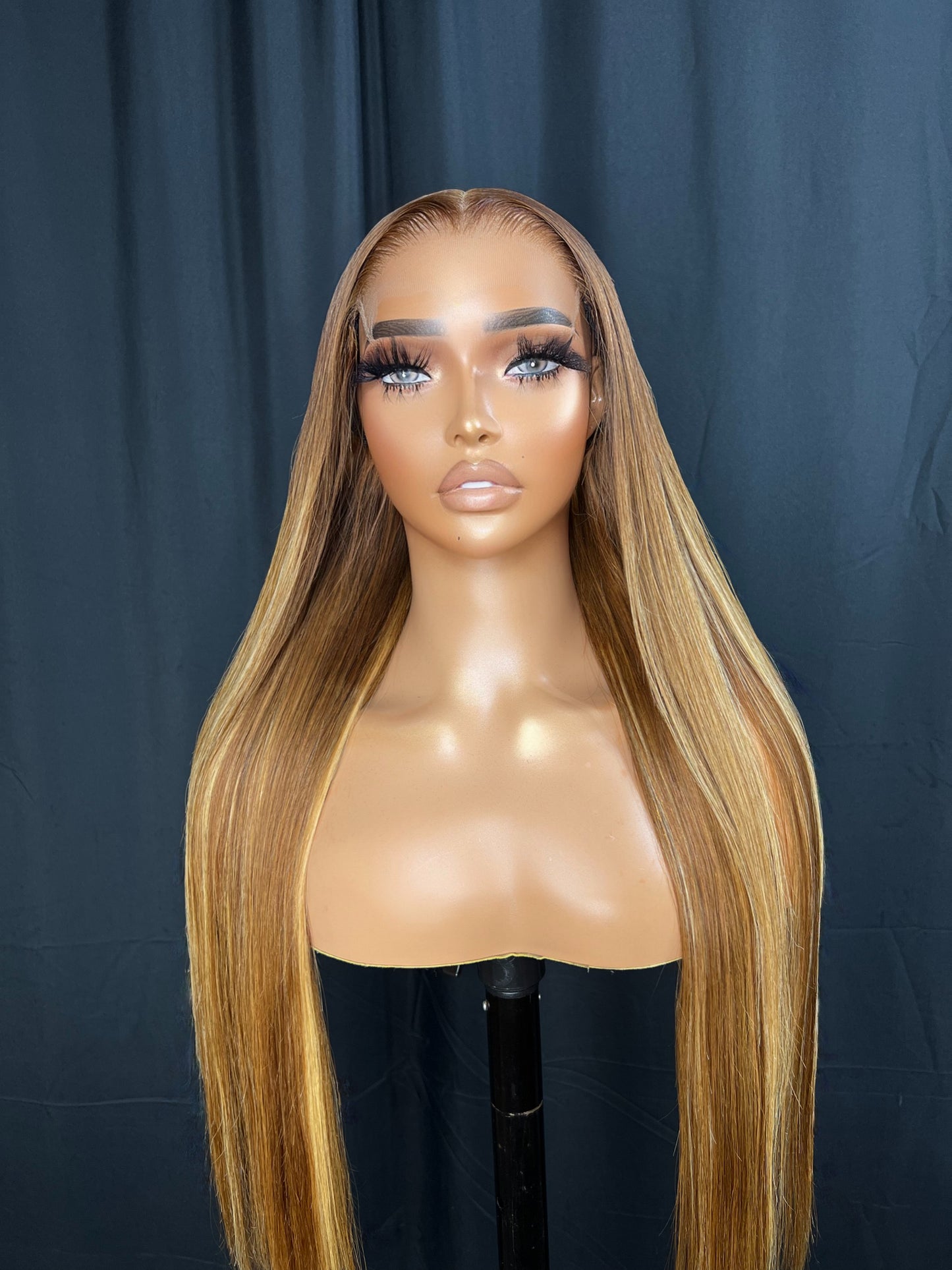 “SADE” 5x5 CLOSURE, HD LACE, 24-INCHES, STRAIGHT, READY TO WEAR WIG