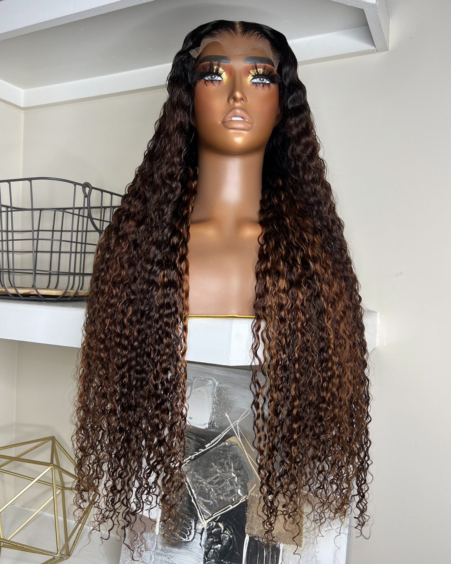 WIG 6, 5X5 CLOSURE, HD LACE, 30-INCH, CURLY WIG