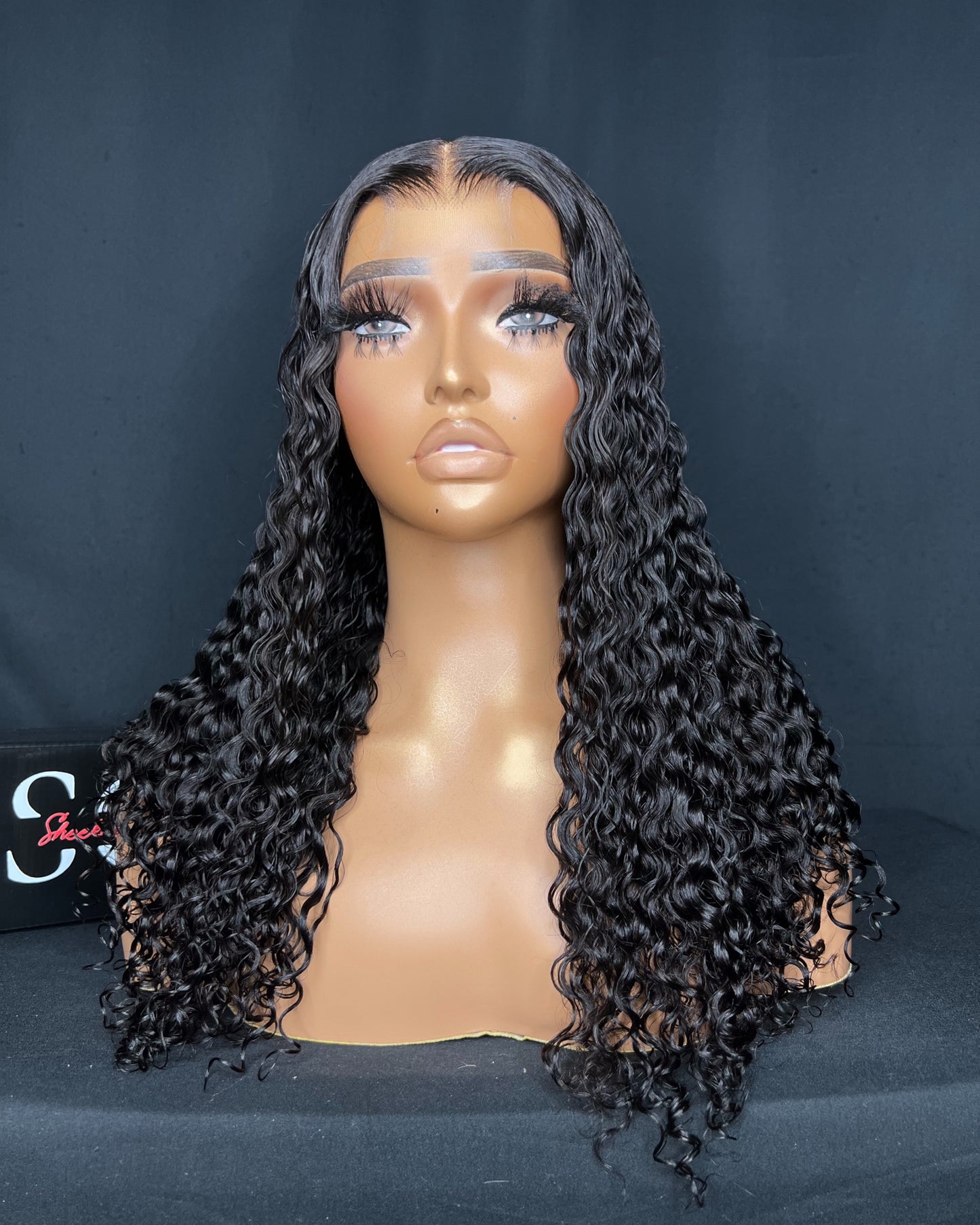 "TYLA" (Ready to Ship Wig) 2X6 CLOSURE, HD LACE, 12-INCH, CURLY, READY TO WEAR WIG