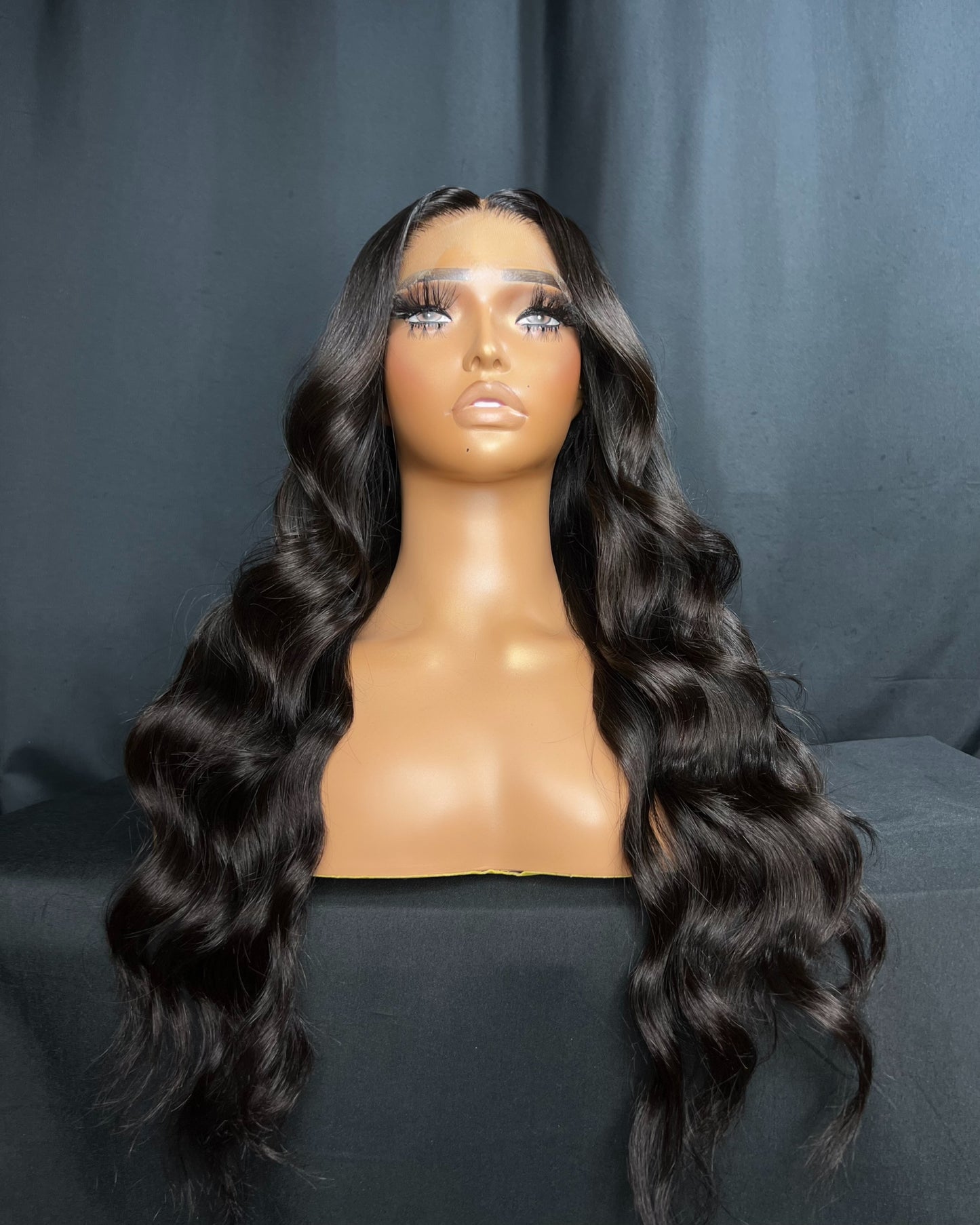 “CHANEL” 5x5 CLOSURE, HD LACE, BODY WAVE, 20-INCH, LAST 3 YEAR PLUS, READY TO SHIP WIG