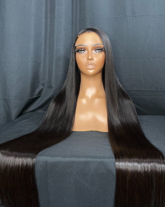 “LOVE” 5x5 CLOSURE, HD LACE, 30-INCH, STRAIGHT LONG WIG