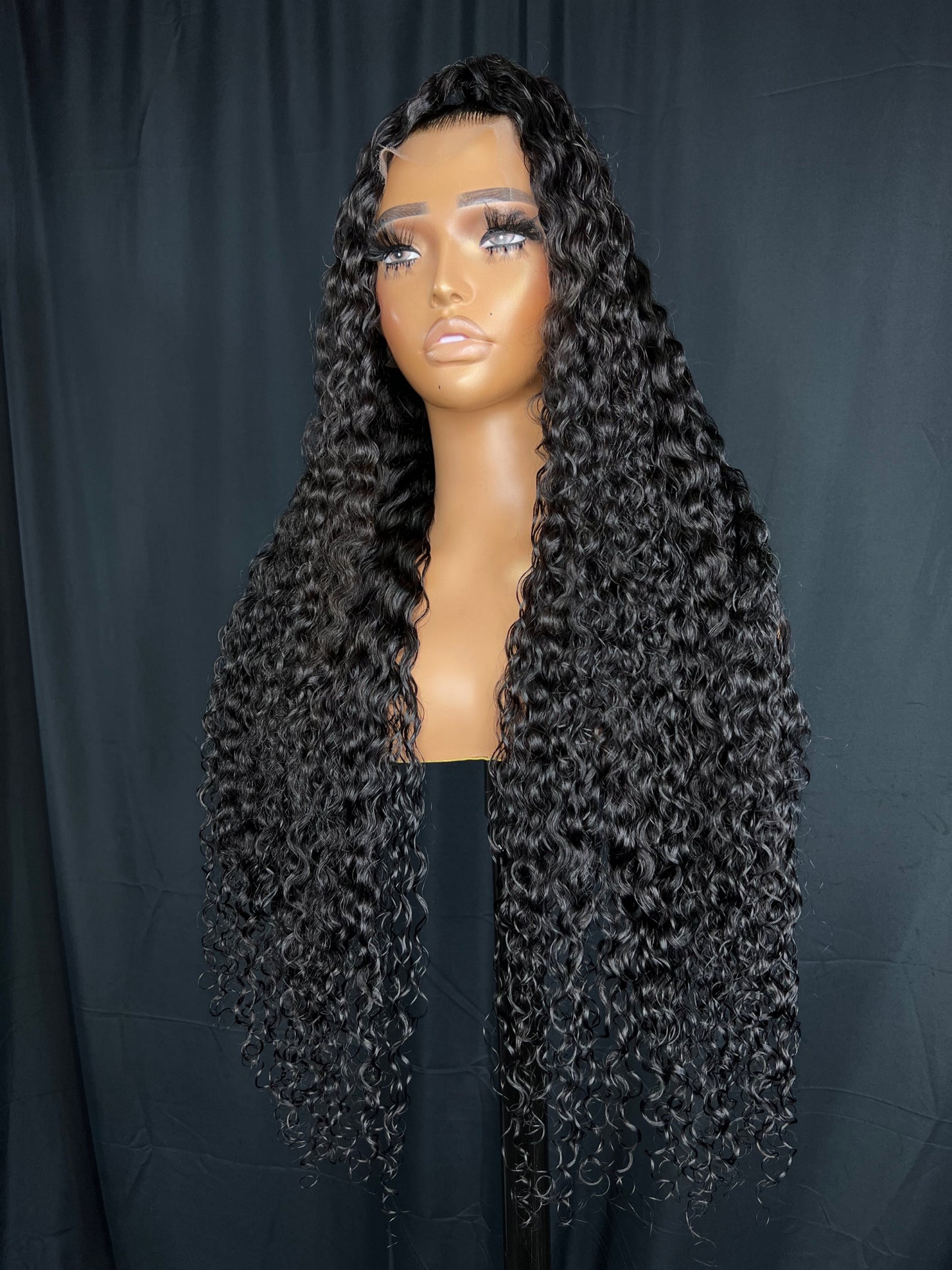 “LAKEYAH 1” (Pre-Order Wig) 13x4 FRONTAL, HD LACE, 30-INCH, CURLY, EASY TO WEAR WIG