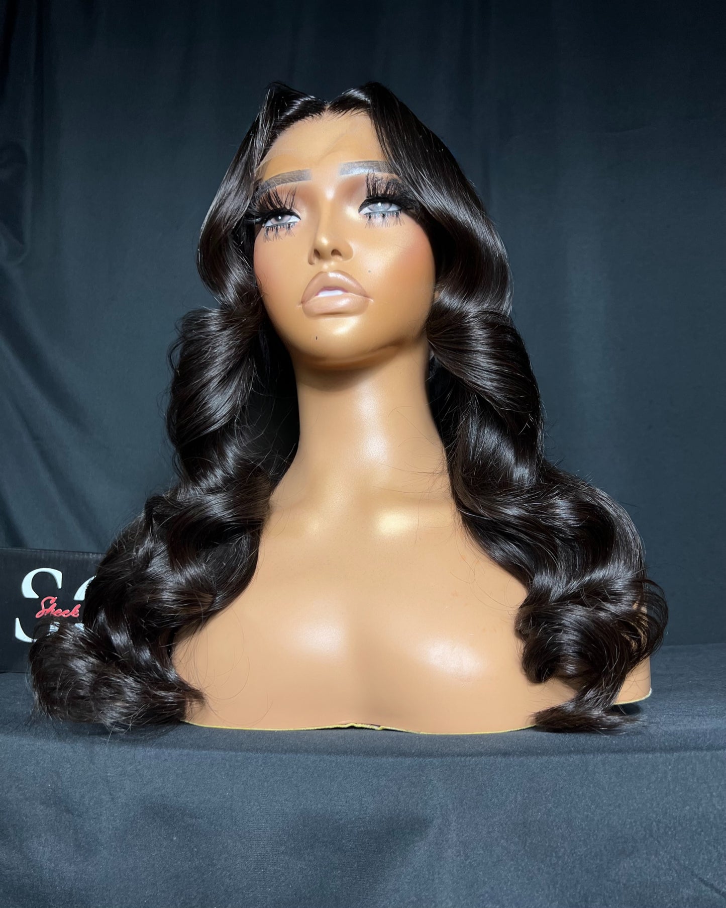 “DEIDRE” (Ready to Ship Wig) PRE-MADE, 5x5 CLOSURE, HD LACE, 18-INCH, BODY WAVE, READY TO WEAR WIG