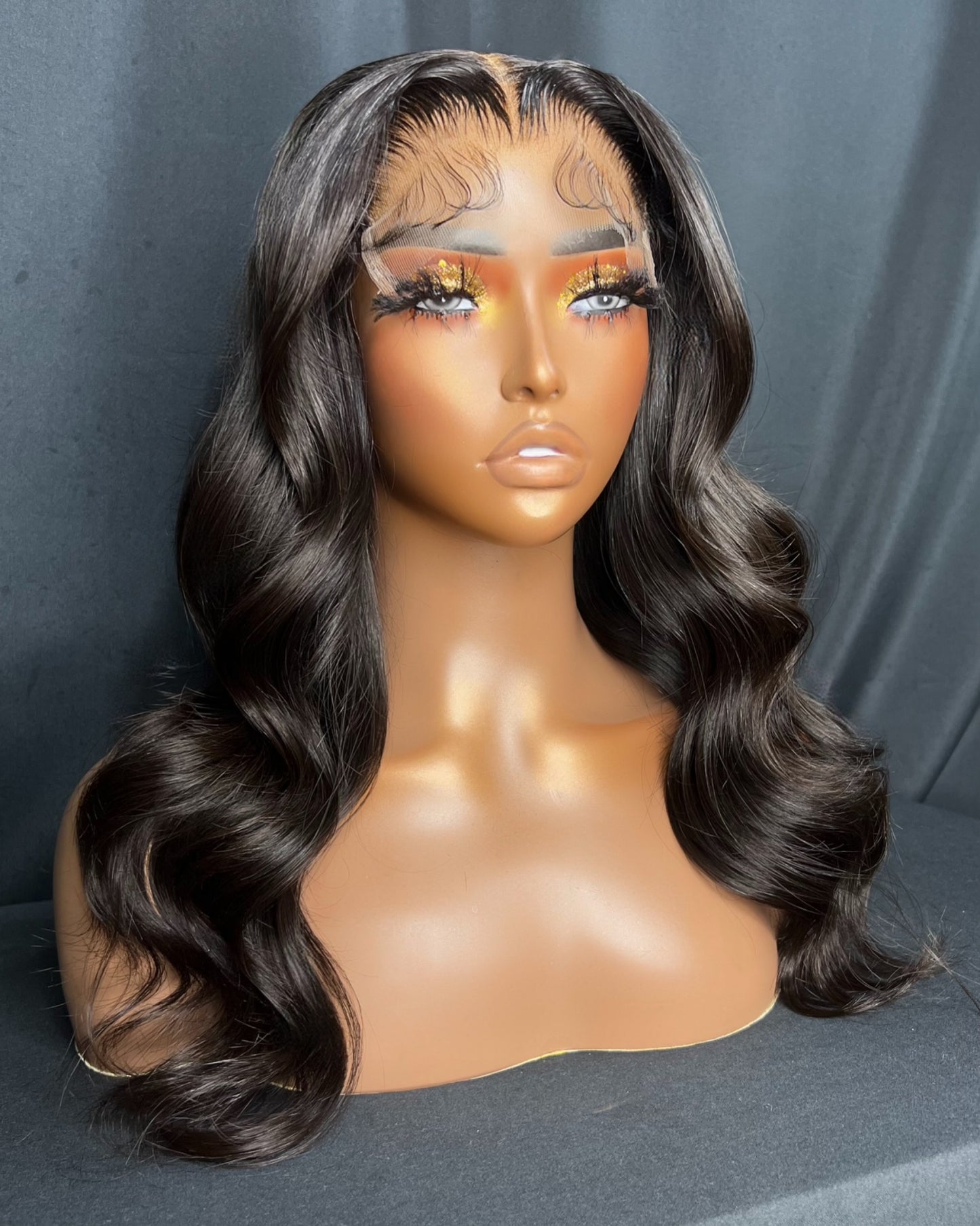 “KARSON” (Ready to Ship Wig) 5x5 CLOSURE, HD LACE, 16-INCH, BODY WAVE, LAST THREE YEARS PLUS, READY TO WEAR WIG