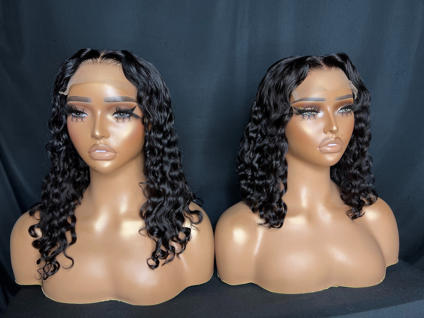 “JANET” (Ready to Ship Wig) 5x5 CLOSURE, TRANSPARENT LACE, DEEP WAVE, READY TO WEAR WIG