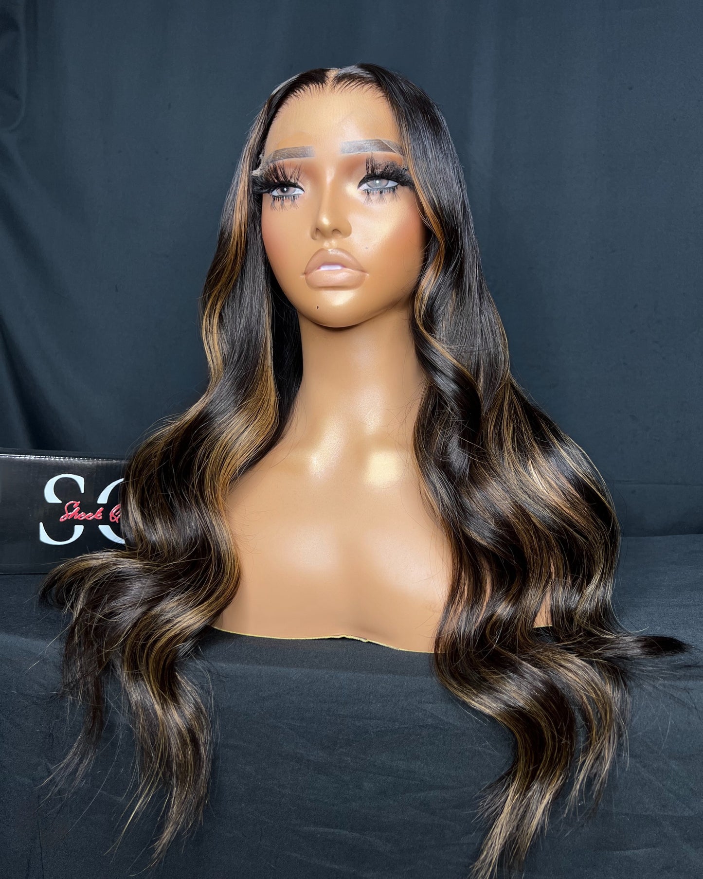“NYLAH” (Ready to Ship Wig) 5X5 CLOSURE, HD LACE, 20-INCH, CURLY, READY TO WEAR WIG