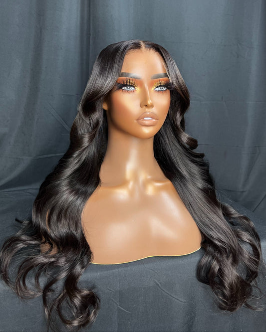 “JAZZLYN” 5x5 HD LACE CLOSURE, 20-INCH, STRAIGHT, READY TO SHIP WIG