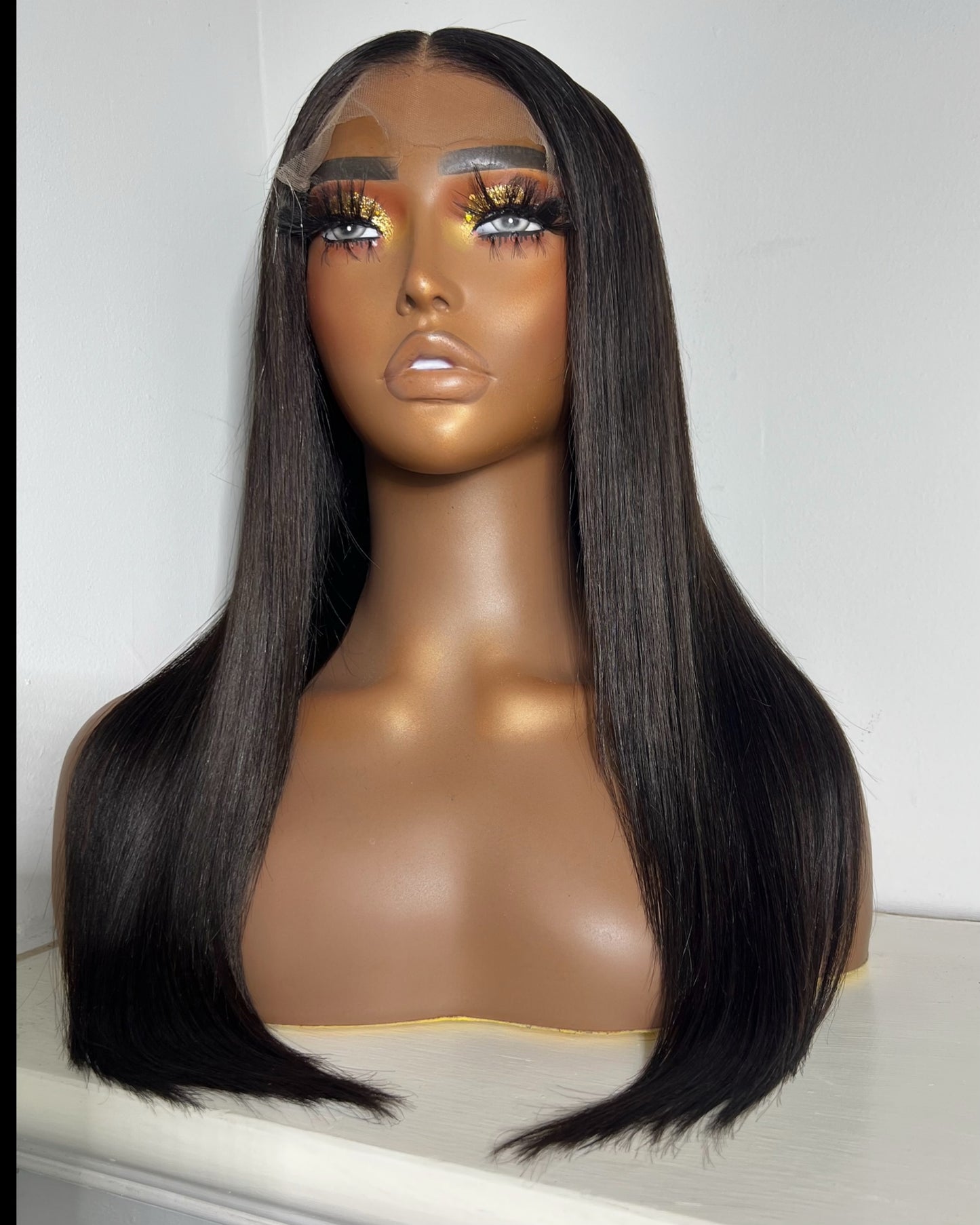 “LINDA” (Ready to Ship Wig) PRE-MADE, 5x5 CLOSURE, HD LACE, 18-INCH, BODY WAVE, READY TO WEAR WIG