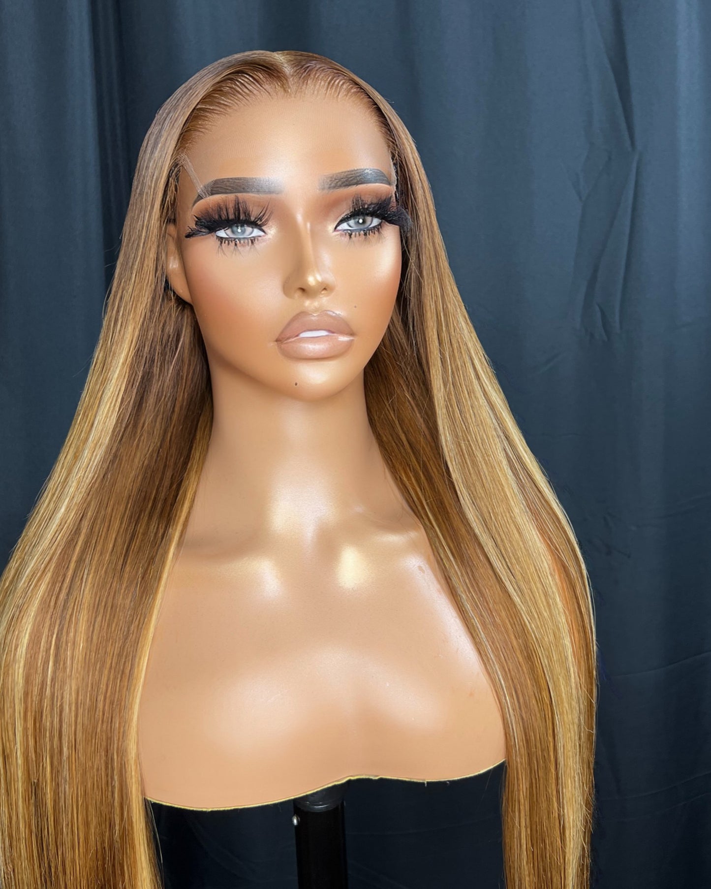 “SADE” 5x5 CLOSURE, HD LACE, 24-INCHES, STRAIGHT, READY TO WEAR WIG