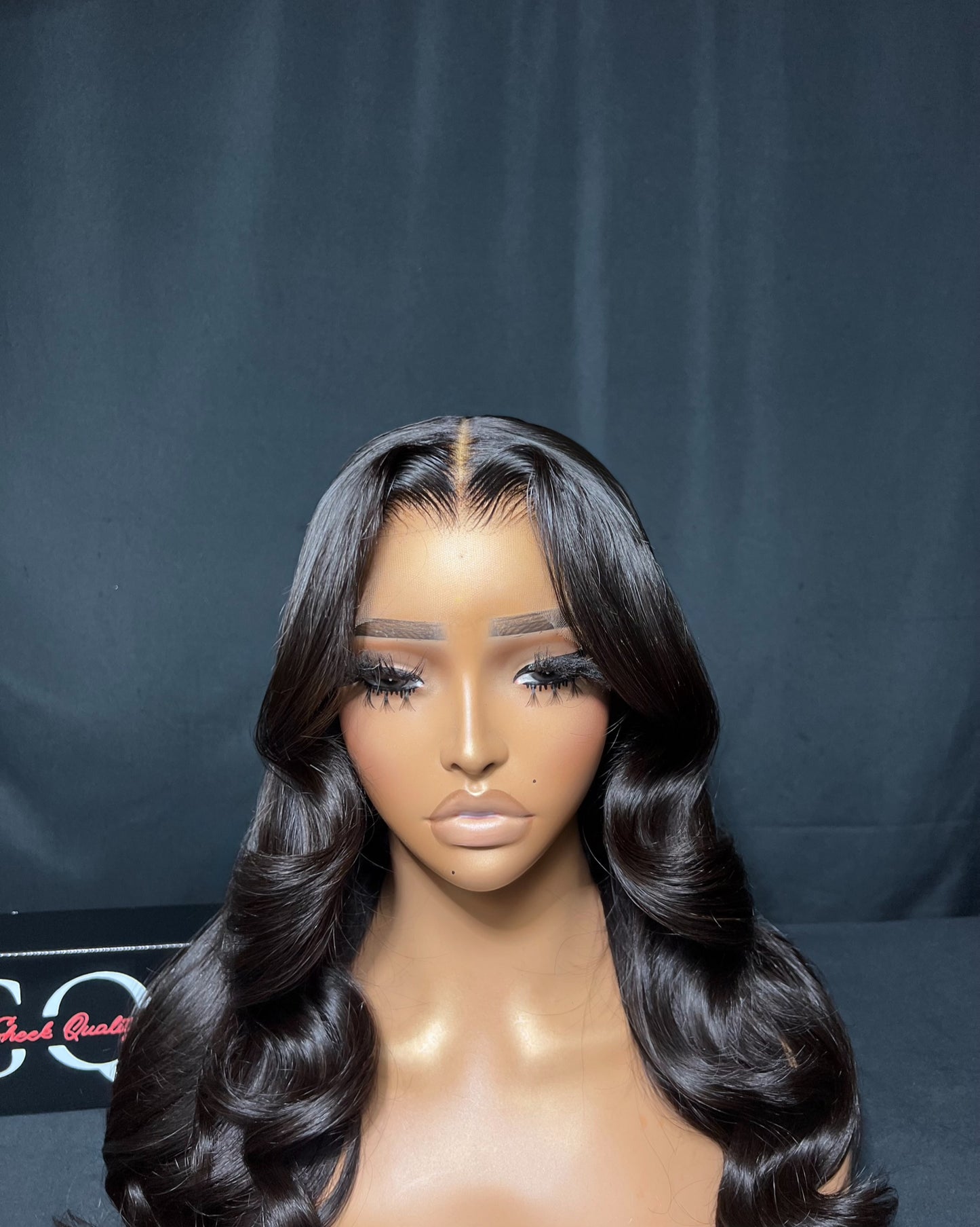 “DEIDRE” (Ready to Ship Wig) PRE-MADE, 5x5 CLOSURE, HD LACE, 18-INCH, BODY WAVE, READY TO WEAR WIG