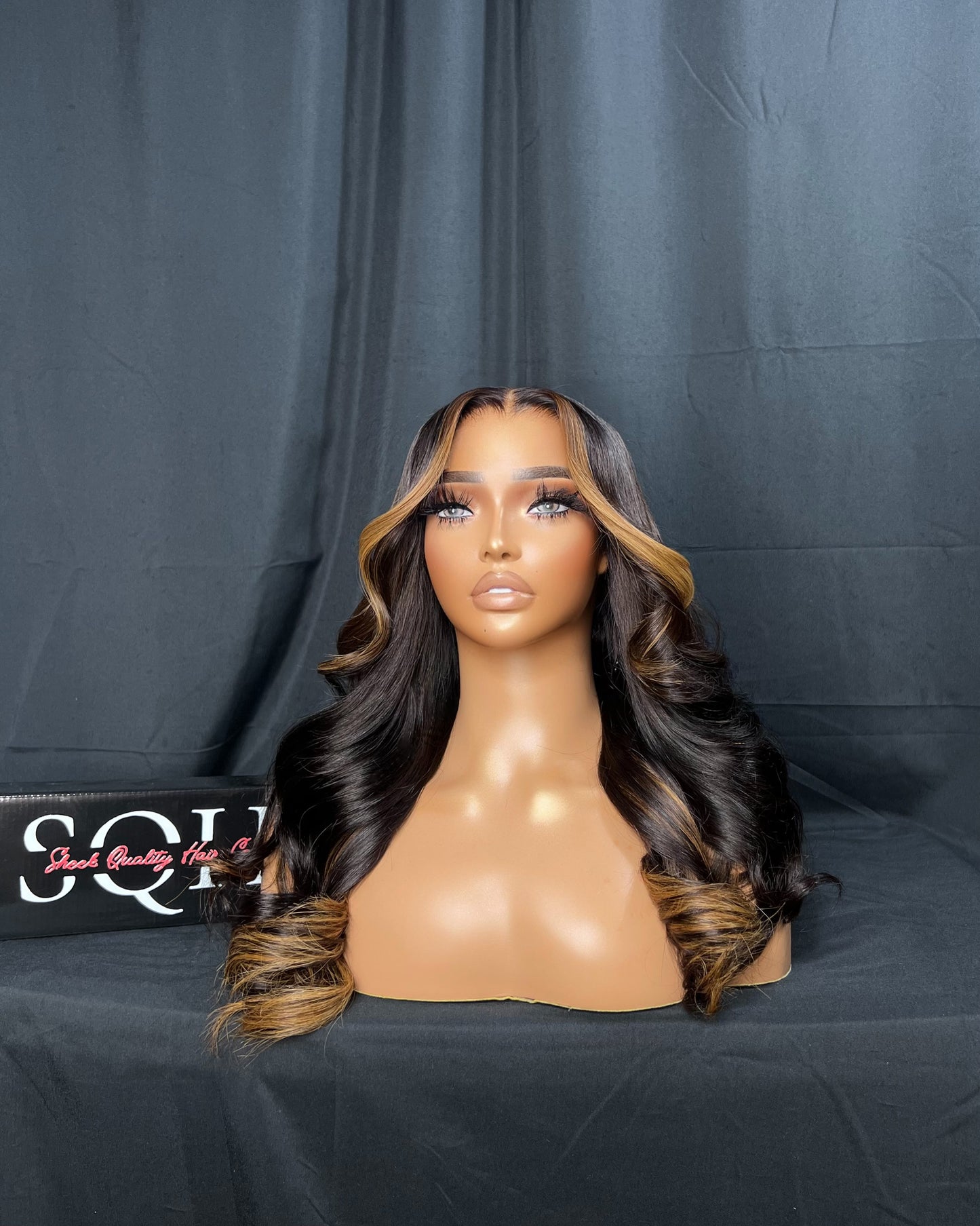 “GIA” 5x5 CLOSURE, HD LACE, BODY WAVE, HEAVY LAYERED, GLUELESS, READY TO WEAR WIG