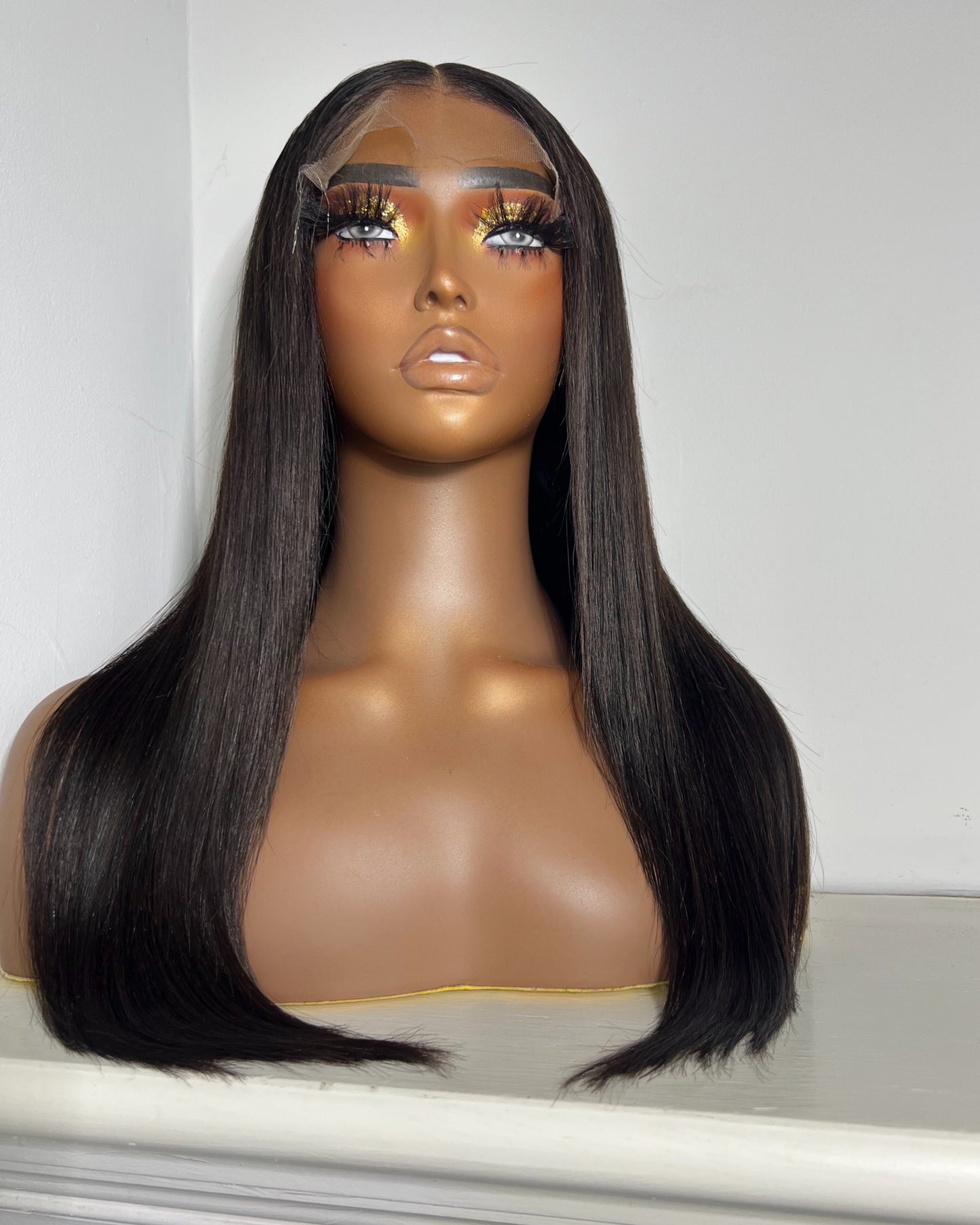 “LINDA” (Ready to Ship Wig) PRE-MADE, 5x5 CLOSURE, HD LACE, 18-INCH, BODY WAVE, READY TO WEAR WIG