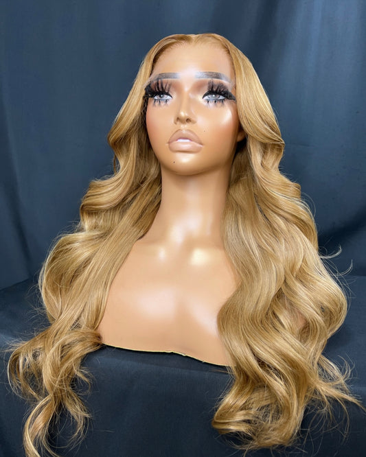 WIG 4 5X5 CLOSURE, HD LACE, 22-INCH WIG, LAST 2 YEARS PLUS, READY TO SHIP WIG