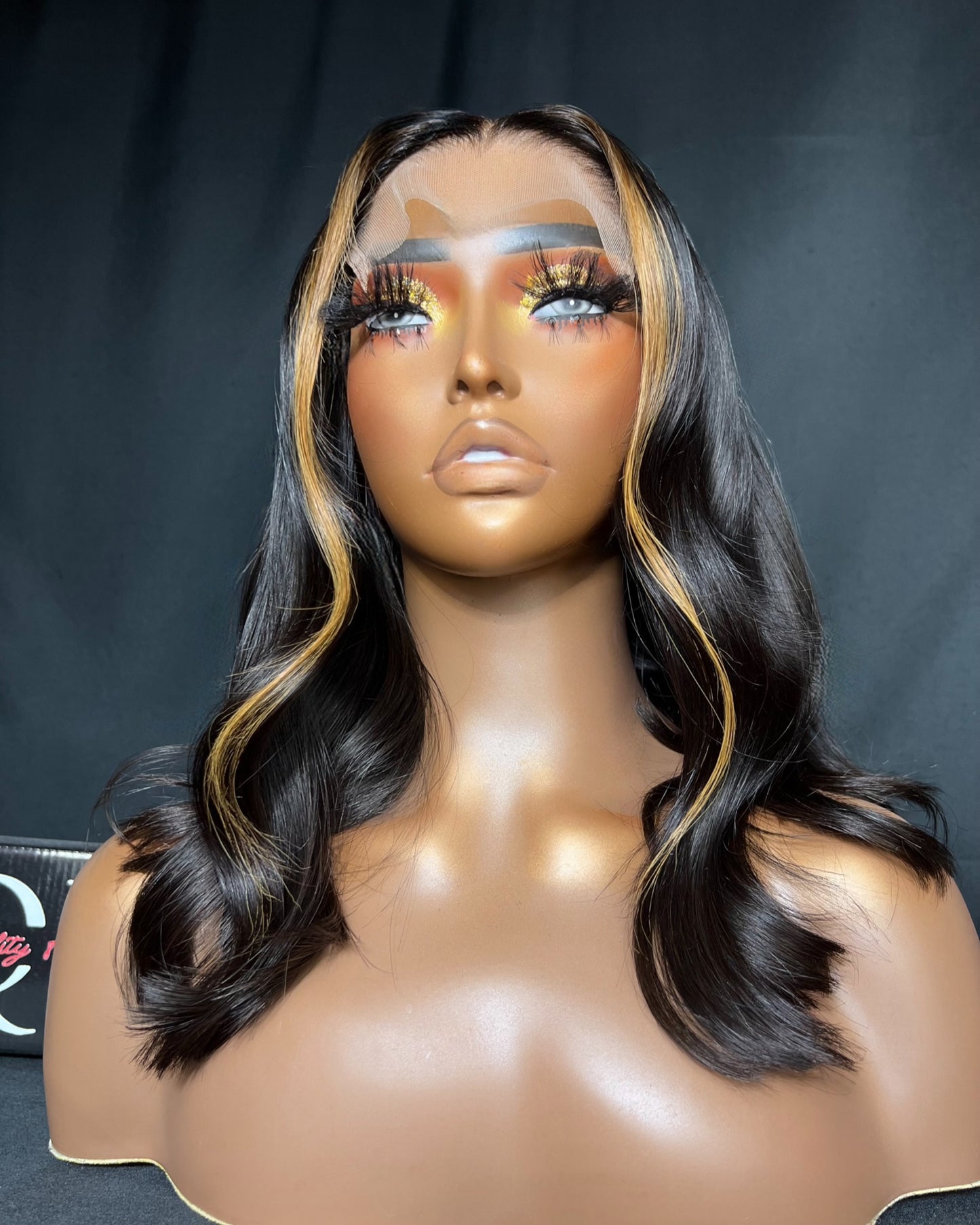 “CHANTELLE” (Ready to Ship Wig) PRE-MADE, 5x5 CLOSURE, TRANSPARENT LACE, 14-INCH, STRAIGHT, READY TO WEAR WIG