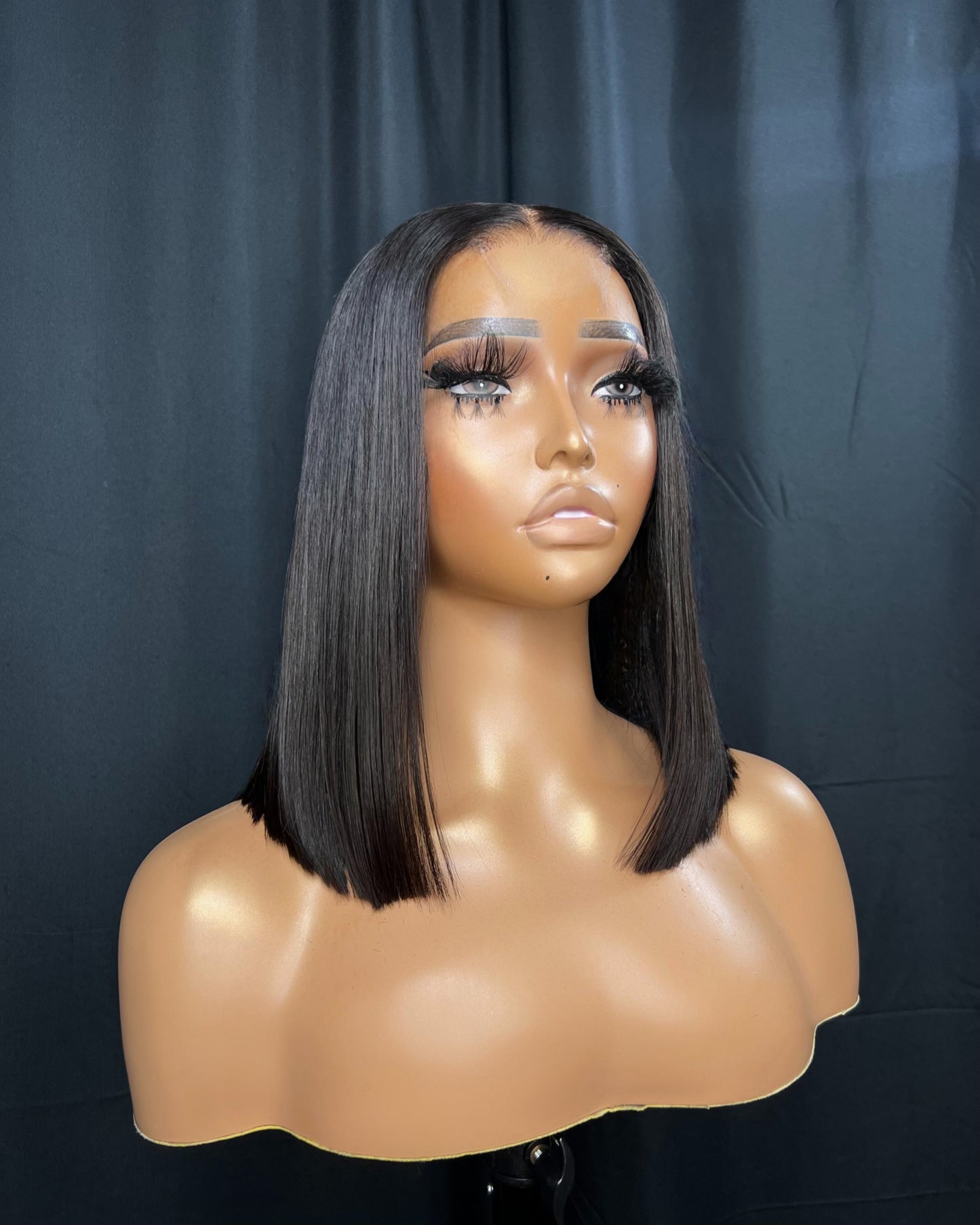 “MONTANA” 2x6 CLOSURE, HD LACE, 13-INCH, STRAIGHT, BLUNT CUT WIG, LAST 1-2 YEARS