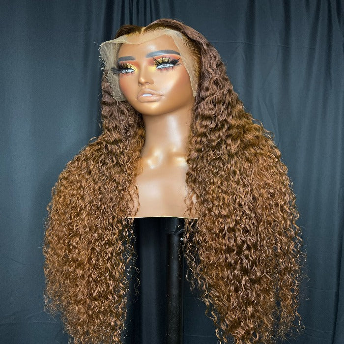 ginger curly wig