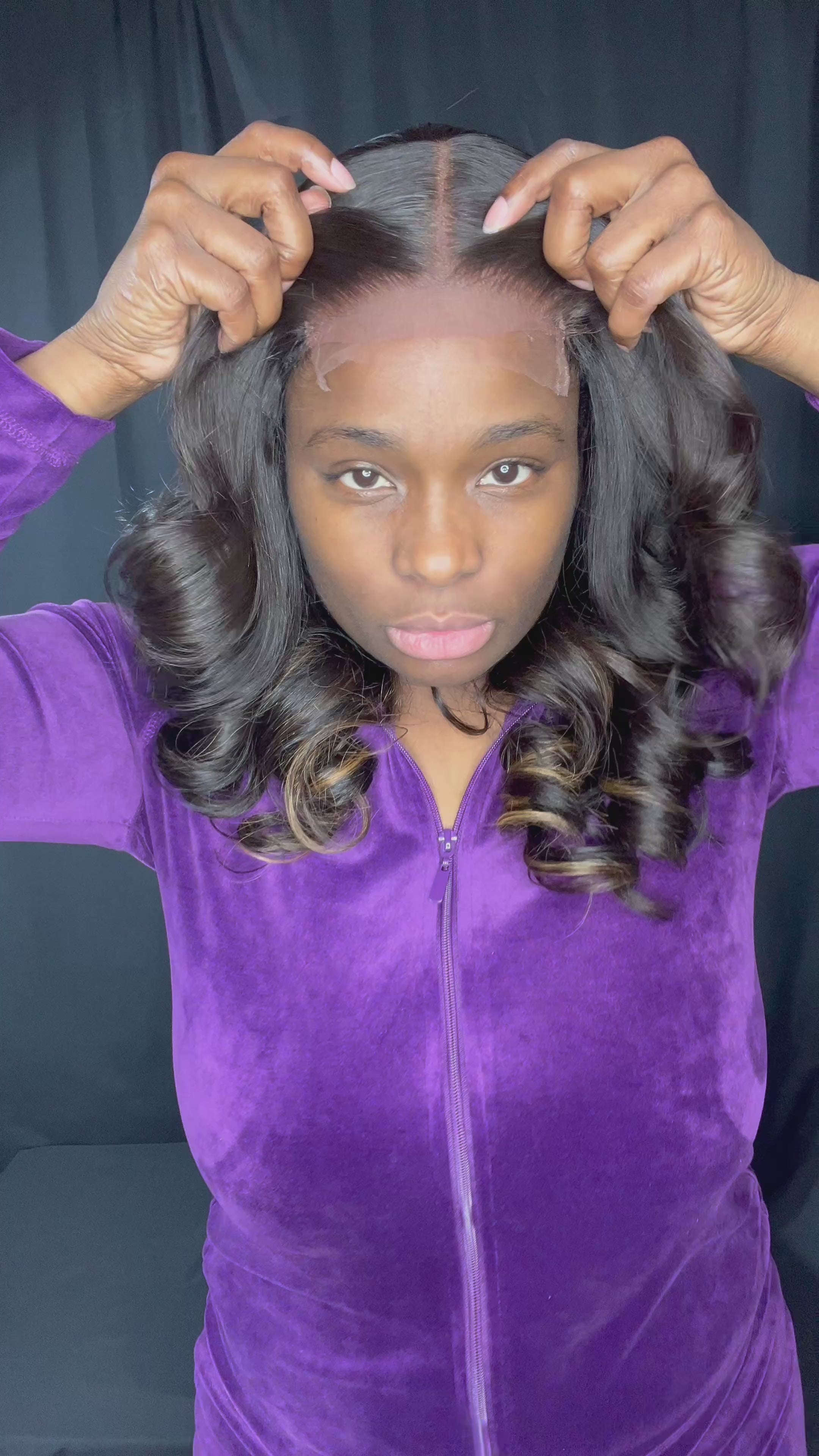 Load video: Wig install in 5 minutes